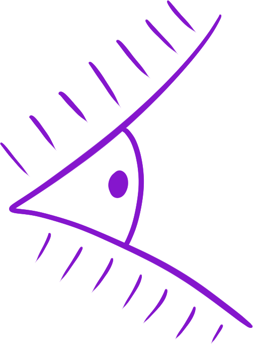 la-forme-violet personnages en réflexion